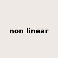 non linear是什么意思