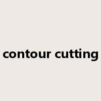 contour cutting是什么意思