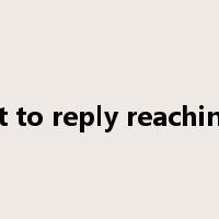 subject to reply reaching here是什么意思