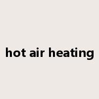 hot air heating是什么意思