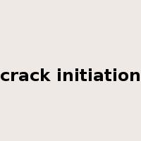 crack initiation是什么意思
