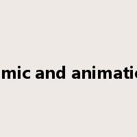comic and animation是什么意思