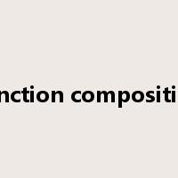function composition是什么意思