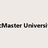 McMaster University-是什么意思