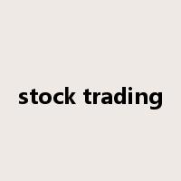 stock trading是什么意思