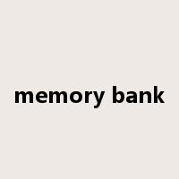 memory bank是什么意思