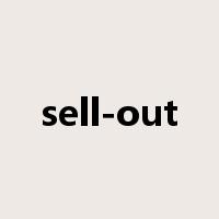 sell-out是什么意思