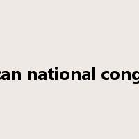 african national congress是什么意思