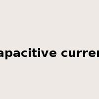 capacitive current是什么意思