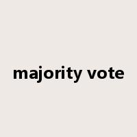 majority vote是什么意思