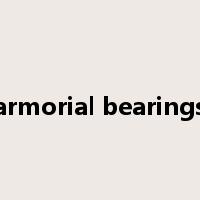 armorial bearings是什么意思