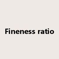 Fineness ratio是什么意思