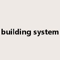 building system是什么意思