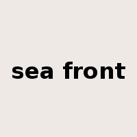 sea front是什么意思