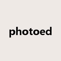photoed是什么意思