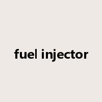 fuel injector是什么意思