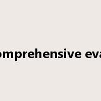fuzzy comprehensive evaluation是什么意思