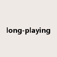 long-playing是什么意思