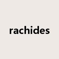 rachides是什么意思