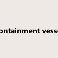 containment vessel是什么意思