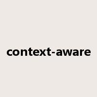 context-aware是什么意思