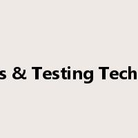 Sensors & Testing Technology是什么意思
