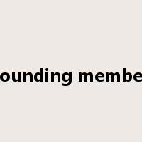 founding member是什么意思