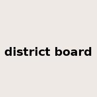 district board是什么意思