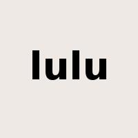 lulu是什么意思