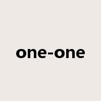 one-one是什么意思