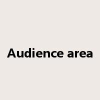 Audience area是什么意思