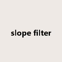 slope filter是什么意思