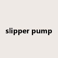 slipper pump是什么意思