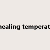 annealing temperature是什么意思