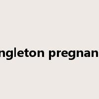 singleton pregnancy是什么意思