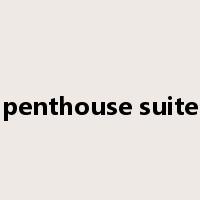 penthouse suite是什么意思