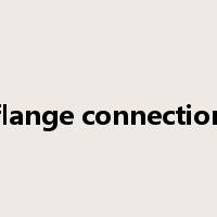 flange connection是什么意思