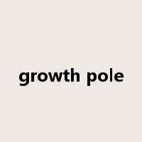 growth pole是什么意思