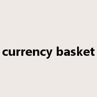 currency basket是什么意思