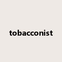 tobacconist是什么意思