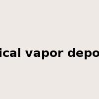 chemical vapor deposition是什么意思