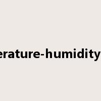 temperature-humidity index是什么意思