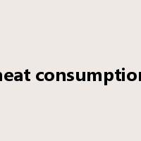 heat consumption是什么意思