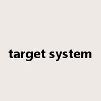 target system是什么意思