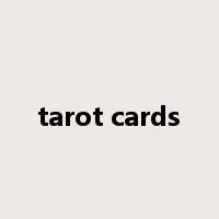 tarot cards是什么意思