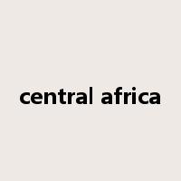 central africa是什么意思