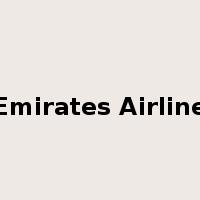 Emirates Airline是什么意思