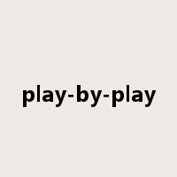 play-by-play是什么意思