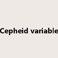 Cepheid variable是什么意思