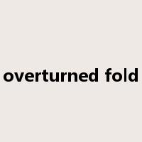 overturned fold是什么意思